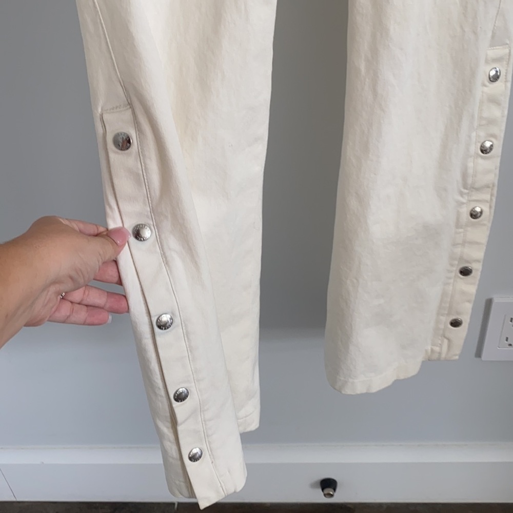 Michael Michael Kors wide leg pants cream - Picture 6 of 6
